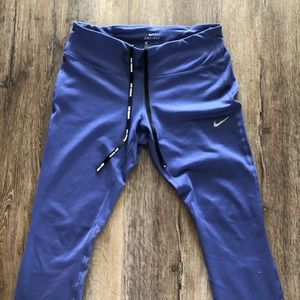 Nike Purple Dri-Fit Leggings 7/8